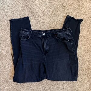 American Eagle Outfitters Black Distressed Women's Jeans